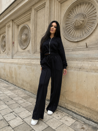 Trening Damă Alessia cu Glugă și Pantaloni Drepți [3]