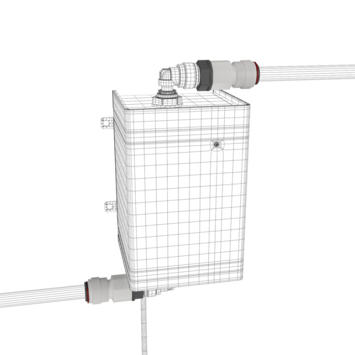 Adaptor de conectare la apă pentru unitate de dezinfectare a apei cu LED UV-C, 12 mm [3]