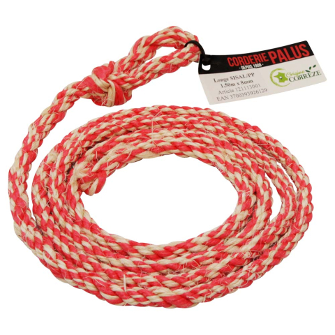 Sisal lead rope Ø 8 mm, 2 m