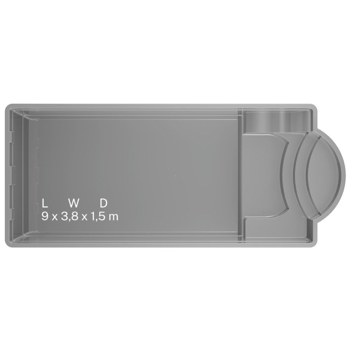 Piscina ceramică GENOVA 90 [4]