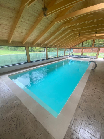 Portofoliu de Lucrari Constructii Piscine - Piscina 10 mx4m Pensiunea Seliana Capu Campului Gura Humorului