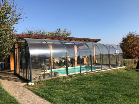 Portofoliu de Lucrari Constructii Piscine - Acoperis Telescopic -Iasi