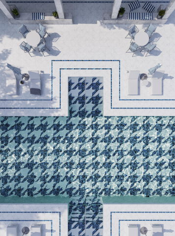 Mozaic de Piscine Colectiile Penta Bauhaus Matte , Penta Damero  Penta Full Moon Penta Houndstooth Penta Medina  Penta Siena Matte [4]