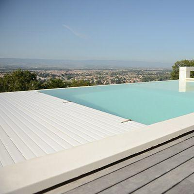 Saune - Acoperire din profile pvc – RollEnergy Evolution pentru piscina de 7x3 m