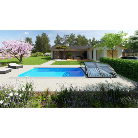 Acoperis piscina - Acoperiș Telescopic Albixon Klasik Clear C