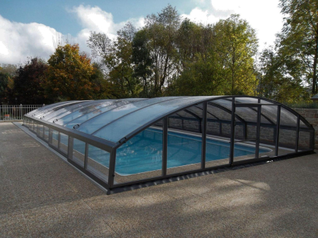 Acoperis piscina - Acoperiș Telescopic IMPERIAL 5x8,54 m