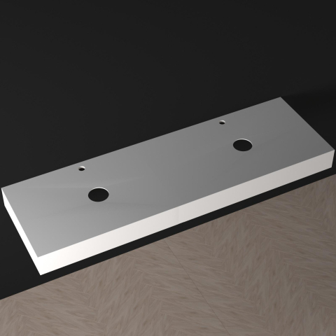 Blaturi baie - Blat baie din material compozit dimensiune standard - Corian