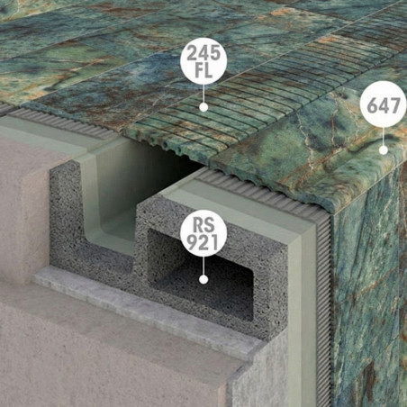 Coral Blue ref. 647 - margine piscină Prestige [1]