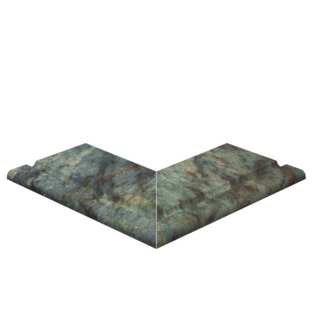 Margine Piscina Prestige - Piscine Unice - Coral Blue ref. 665 - colț exterior margine piscină Prestige