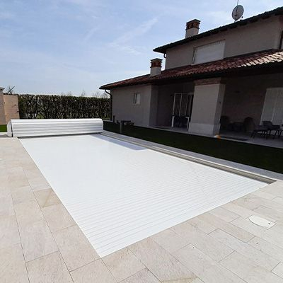 Accesorii piscine - DERULATOR  PRELATA PISCINA ROLLOVER  ELECTRICA STANDARD 8x4