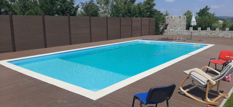 Piscine - KIT COMPLET PISCINĂ DIN BETON CLASSICA 10X5X1,5