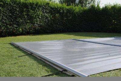 Acoperis piscina - Prelata cu bare Coverkit 7,50x3,50 m