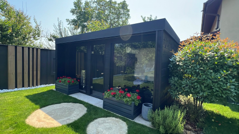 Saune - SAUNĂ FINLANDEZĂ EXTERIOARĂ PREMIUM