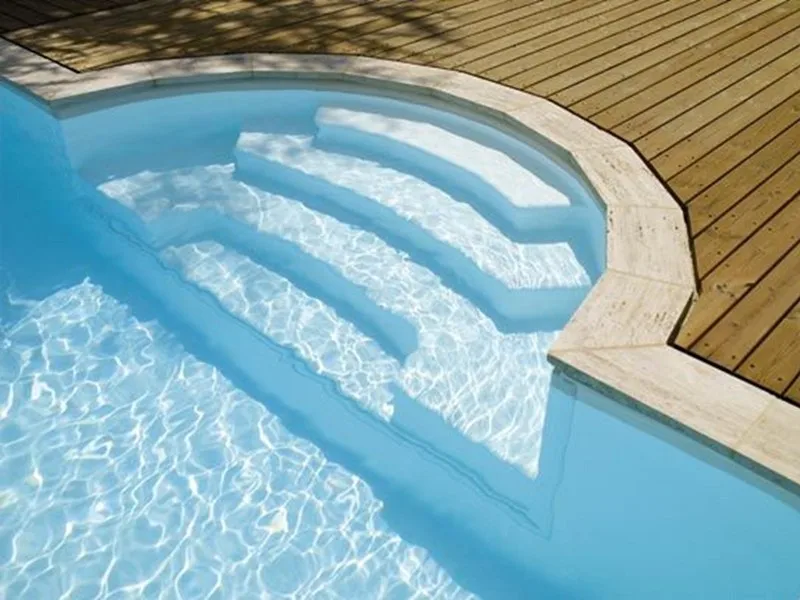 Accesorii piscine - SCARA ROMANA ACRILICA ALBASTRU 4