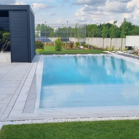 Sistem 9 Prestige RS921 – suport margine piscină cu canal colector [4]