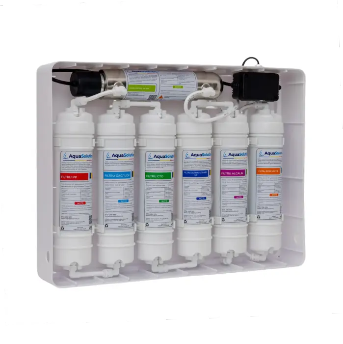 Filtru de apă - Stație Ultrafiltrare UF 6 trepte și sterilizator UV 6W – AquaSolution UF-ProLine UV [2]