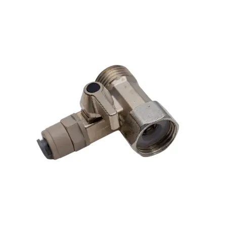 Accesorii - Conector AquaSolution-T 1/2 filet exterior la 1/2 filet interior, Robinet-T teava 1/4 – pentru filtre si osmoza inversa