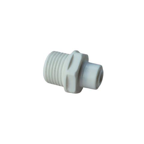 Accesorii - Conectorul cu filet exterior 1/2" – tub 1/4" AquaSolution