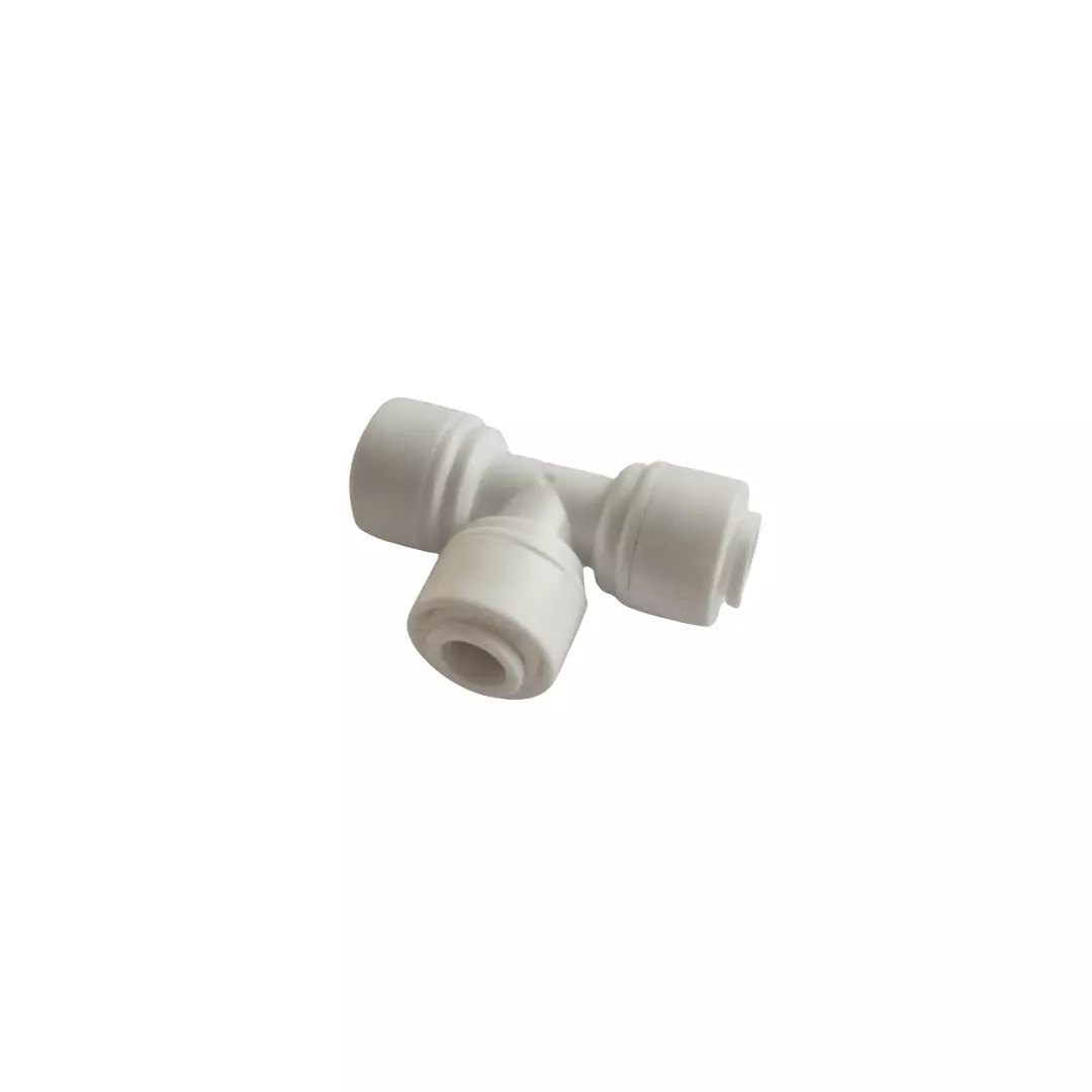 Accesorii - Cupla rapidă tip T AquaSolution 1/4", 3 ieșiri, plastic alimentar