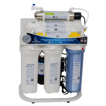 Filtru de apă - Stație filtrare osmoză 75GPD – 6 trepte și sterilizator UV 6W – AquaSolution RO-ProLine UV [4]