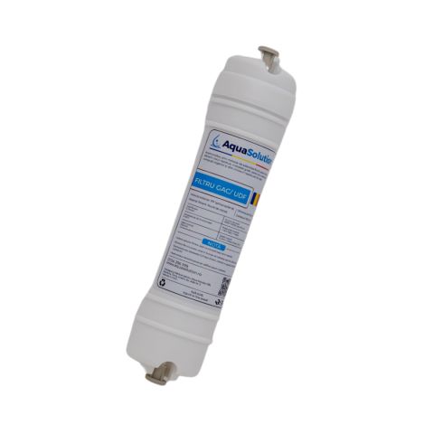 Elemente de filtrare/Consumabile - Filtru GAC/UDF-UF – Filtru cu carbon activ granular pentru reducerea clorului, gustului și mirosului neplăcut.