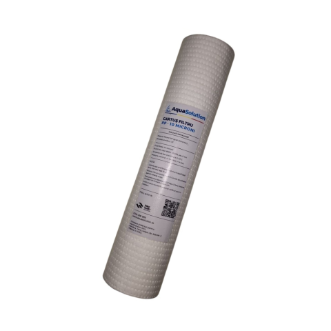 Elemente de filtrare/Consumabile - Filtru PP 10 microni-Osmoză – Filtru de sedimente pentru reținerea particulelor solide (nisip, rugină, praf).
