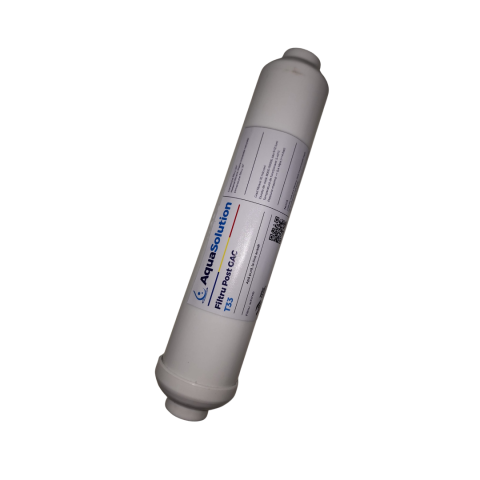 Elemente de filtrare/Consumabile - Filtru T33-Osmoză – Filtru post-carbon pentru osmoză inversă, utilizat pentru finisarea gustului apei potabile.