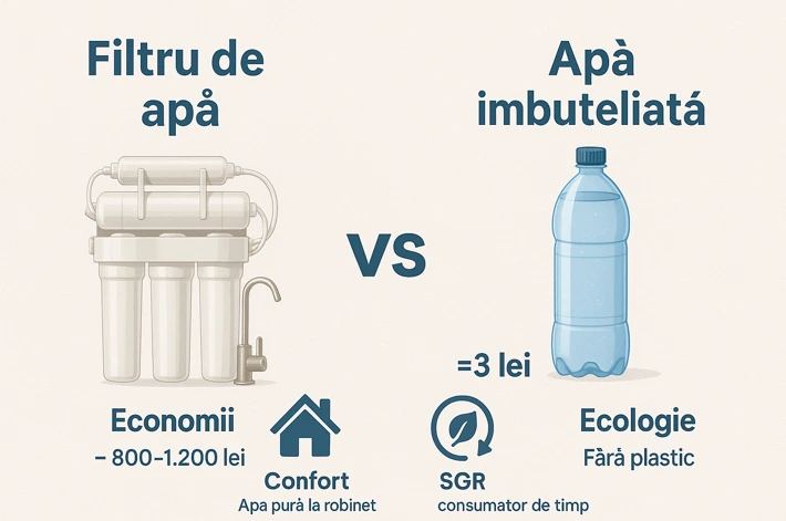 De ce să investești într-un sistem de filtrare a apei?