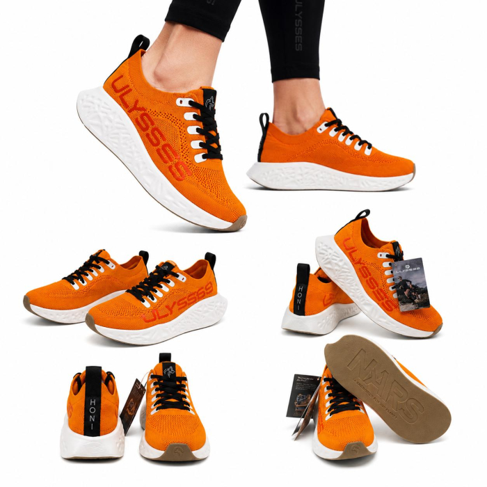 Adidași damă Ulysses Honi sport casual portocalii [6]