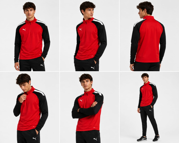 Bluză PUMA teamLIGA 1/4 Zip DryCELL [3]
