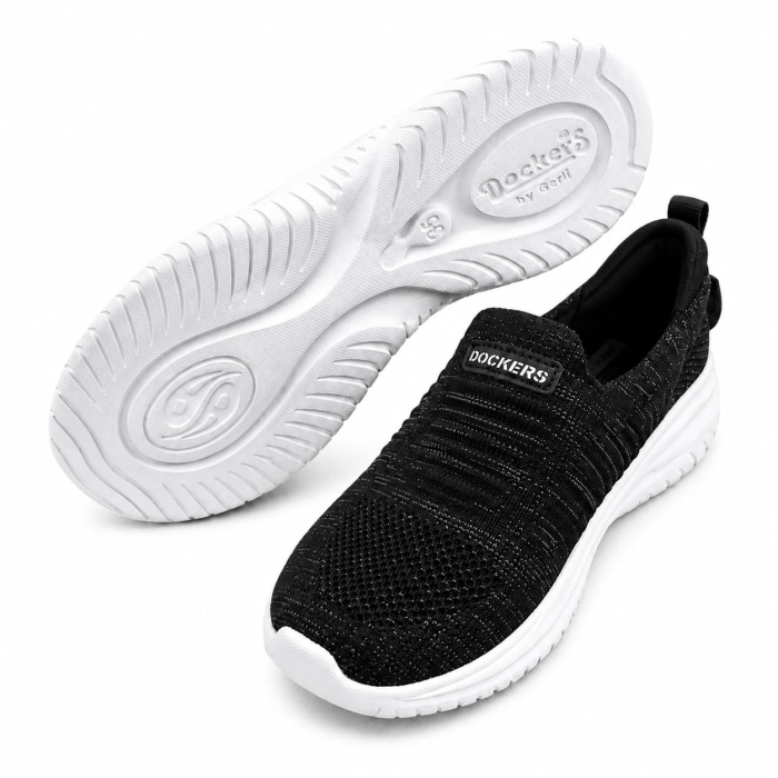 Espadrile copii Dockers negre slip on [5]