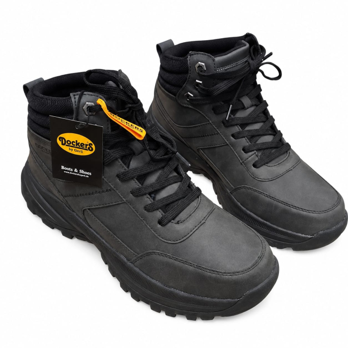 Ghete bărbătești Dockers by Gerli All Black casual [2]
