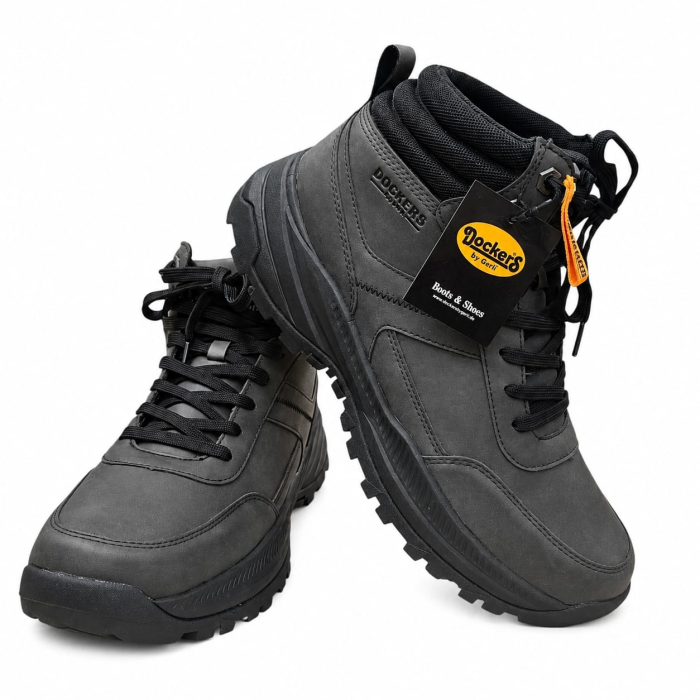 Ghete bărbătești Dockers by Gerli All Black casual [3]