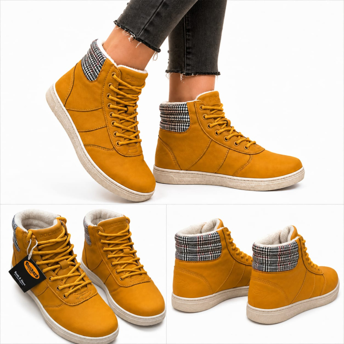 Ghete Damă Dockers by Gerli Maro Deschis – Piele Ecologică și Talpă Flexibilă [5]