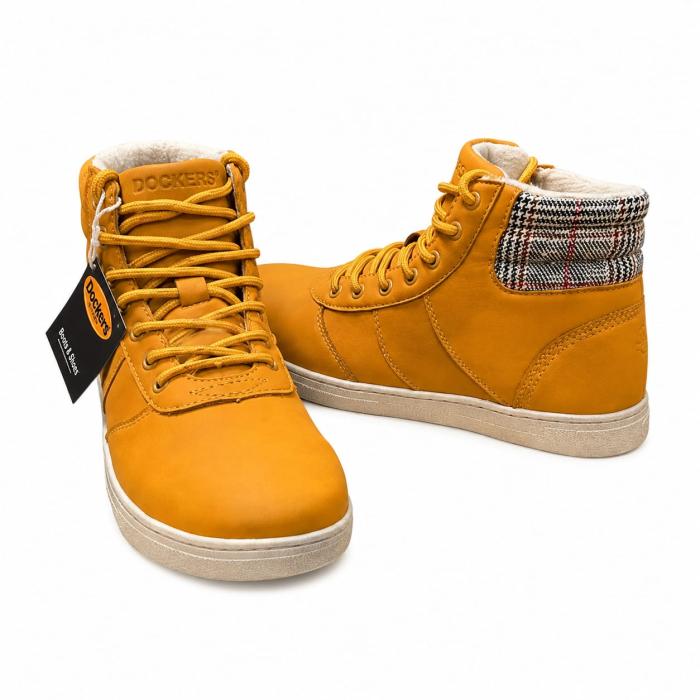 Ghete Damă Dockers by Gerli Maro Deschis – Piele Ecologică și Talpă Flexibilă [4]
