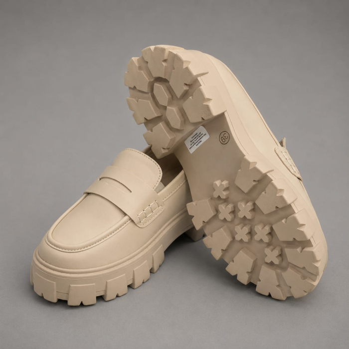 Mocasini dama rainbow bej [3]