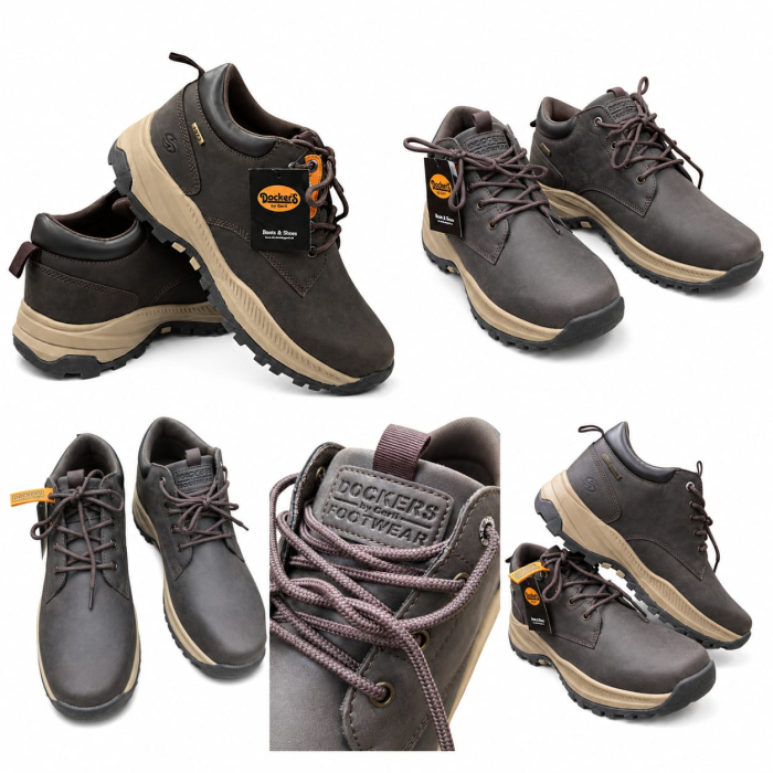 Pantofi bărbătești Dockers by Gerli maro casual [5]