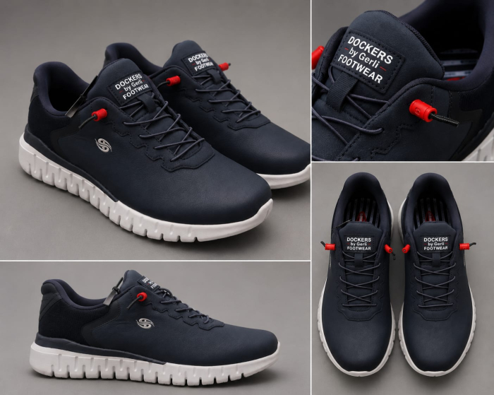 Pantofi sport barbati dockers bleumarin [4]