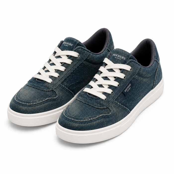 Tenisi dama Dockers navi blue cu sclipici [2]