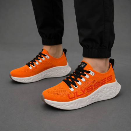 INCALTAMINTE - Adidași damă Ulysses Honi sport casual portocalii