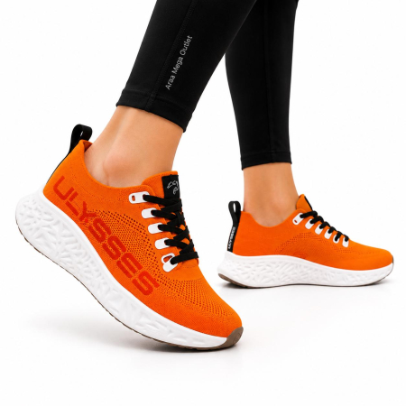 INCALTAMINTE - Adidași damă Ulysses Honi sport casual portocalii
