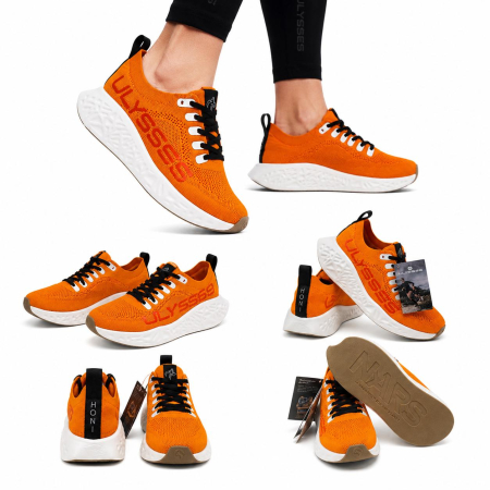 Adidași damă Ulysses Honi sport casual portocalii [5]