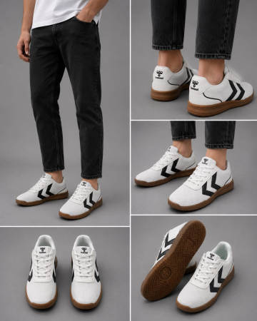 Adidasi Hummel steady game albi [5]