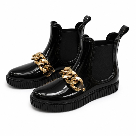 Cizme dockers  dama tip chelsea negre [1]