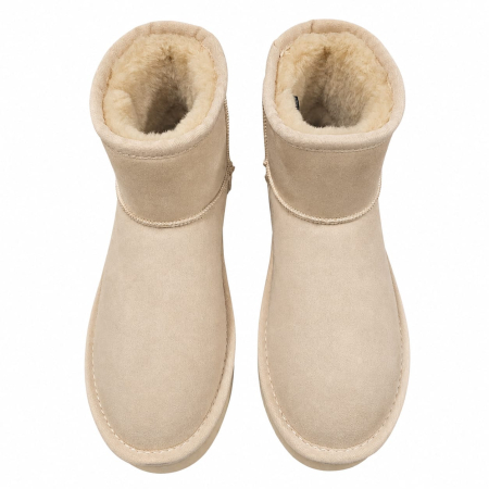 Cizme tip UGG Dockers by Gerli Off White damă îmblănite [4]