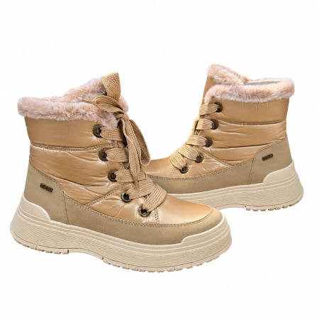 Ghete Damă Caprice Mud Comb 9-26213-41 Bej [2]