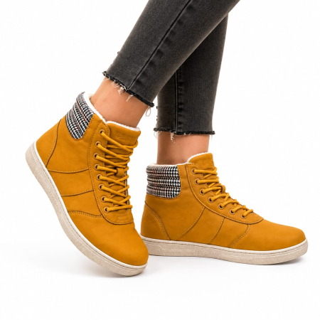 INCALTAMINTE - Ghete Damă Dockers by Gerli Maro Deschis – Piele Ecologică și Talpă Flexibilă