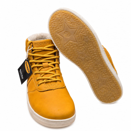 Ghete Damă Dockers by Gerli Maro Deschis – Piele Ecologică și Talpă Flexibilă [2]