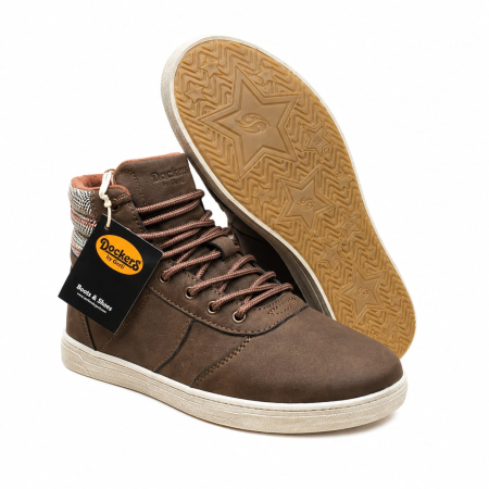 Ghete Damă Dockers by Gerli Maro Inchis– Piele Ecologică și Talpă Flexibilă [4]