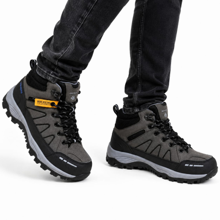 Barbati - Ghete Dockers by Gerli Impermeabile Docktex gri/negru